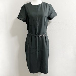 H&M mini belted short sleeve dress